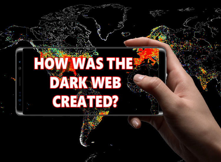 How was the dark web created